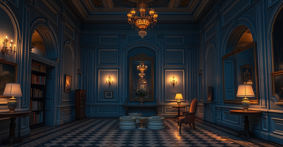 Serveur de données avec voyants lumineux dans une ambiance sobre